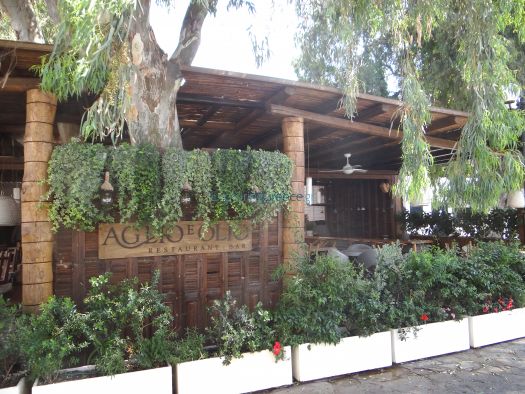 Mykonos- Chora-  Aglio e Olio restaurant