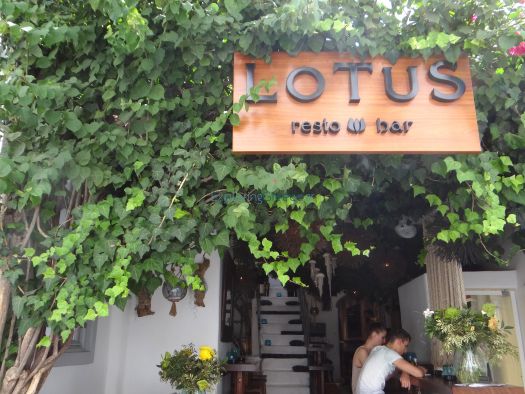 Mykonos- Chora- Lotus restaurant bar