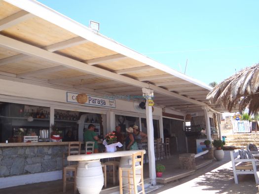 Mykonos-Paraga- Cafe Paraga