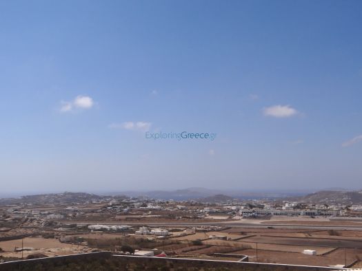 Mykonos- Lagada- Airport view