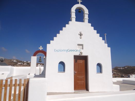 Mykonos- Lino- Agios Andreas church