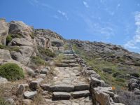 Cyclades - Delos - Steps to the Top (Sanctuary of Zeus and Athena)
