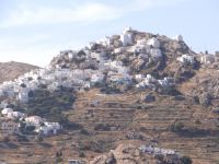 Pano Chora is built on a hill above Livadi