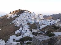 Pano Chora is one of the most picturesque in the Aegean
