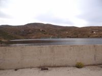 The dam is close to Livadi