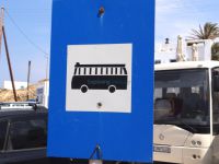 Cyclades - Serifos Bus stop