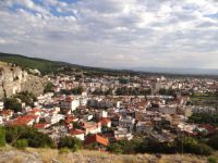 Part of Sidirokastro town, visible from Sotiros hill