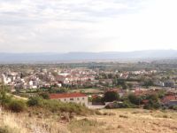 Part of Sidirokastro town, visible from Sotiros hill