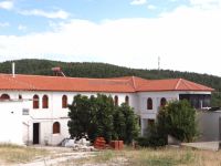 The monastery of Agios Kirikos & Ioulitis, built on a hill above Sidirokastro