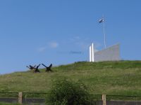 Hill in Fort Roupel where the Memorial Monument is placed