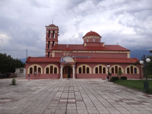 The church of Agia Triada in the village Kerkini