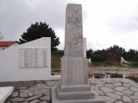 Memorial monument for the soldiers that died during the Battle of the Forts in 1941