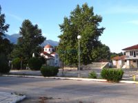 View of the village Livadia, close to Kerkini Lake