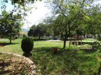 The large square in the village Kastanoussa, which is the western village of Serres