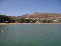 The longest beach in Sikinos is located in the village Alopronoia