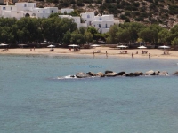The beach of Alopronoia in Sikinos