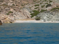 Malta beach in the northeast part of Sikinos