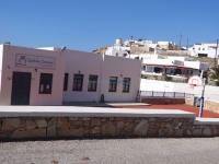 The building that houses the elementary school in Chora, Sikinos