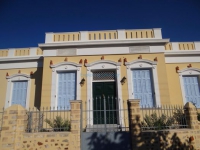 The impressive Koutsodonti Mansion in the village Chroussa