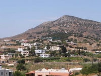 The small settlement Mesaria in Syros
