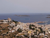 View of Hermoupolis from Ano Syros
