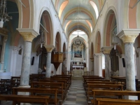 From the interior of Panagia Karmilou (Lady Carmel) in Ano Syros