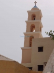 The bell tower of the Capuchin monastery in Ano Syros