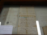 Historical documents in the Historical Archive in Ano Syros