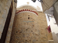 The orthodox church of Agia Triada in Ano Syros