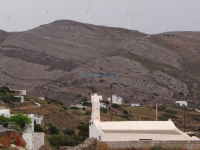 The settlement Papouri just after Ano Syros