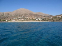 Delfini is located next to Kini and is accesible by dirt road
