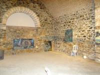 The Cycladic Art Gallery is housed in warehouses behind the customs office in Hermoupolis