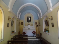 The interior of the church San Michali in the village San Michali in northern Syros