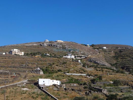 The village Kabos in the nortwest Syros