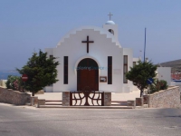 The catholic church of Frangiskos Asizis in the entrance of Azolimnos