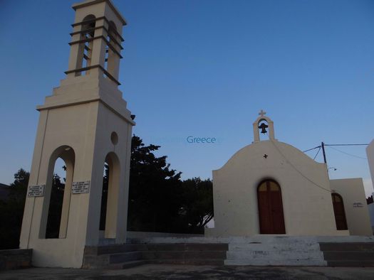 The church of Agia Thekla in the village Megas Gialos