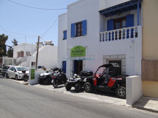 Cyclades - Santorini - Pirgos - Pyrgos Rent a Car