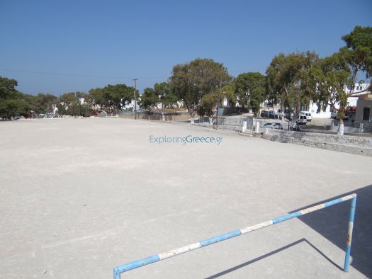 Cyclades - Santorini - Messaria - Soccer Field