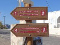 Cyclades - Santorini - Pirgos - Paths one (1) and four (4)