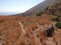 Cyclades - Santorini - Mesa Gonia - Old threshing floor on route to Episkopi