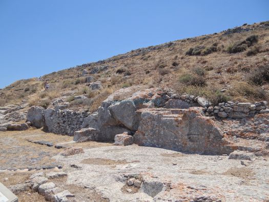 Cyclades - Santorini - Ancient Thira - Temenos of Artemidoros