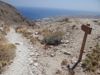Cyclades - Santorini - Ancient Thira - Path three (3) - Kamari - Ancient Thira - Perissa