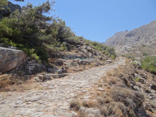 Cyclades - Santorini - Ancient Thira - Path three (3) to Ancient Thira