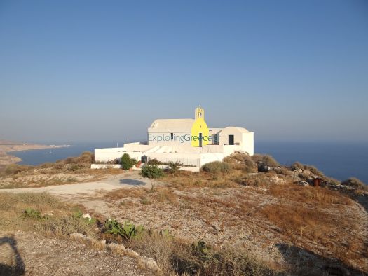 Cyclades - Santorini - Akrotiri - Small Church