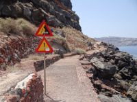 Cyclades - Santorini - Ammoudi - Path to Saint Nicolas the Peramataris