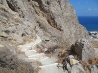 Cyclades - Santorini - Perissa - Waypoint (1) to Panagia Katefiani