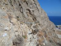 Cyclades - Santorini - Perissa - Waypoint (1) to Panagia Katefiani
