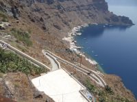 Cyclades - Therasia - Manolas - Stairs to Korfos